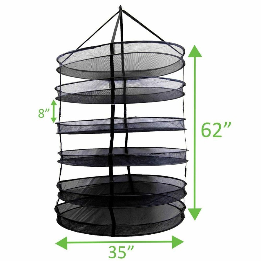 * Viagrow Dry Net Hanging Herb Drying Rack