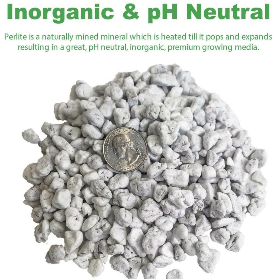 * Viagrow 2 Cu. Ft. Perlite Coarse And Chunky Grade 59.8 Qt./56 L/15 Gal./7.26 Kg